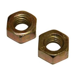 M6 Plan Nut  zinc plated